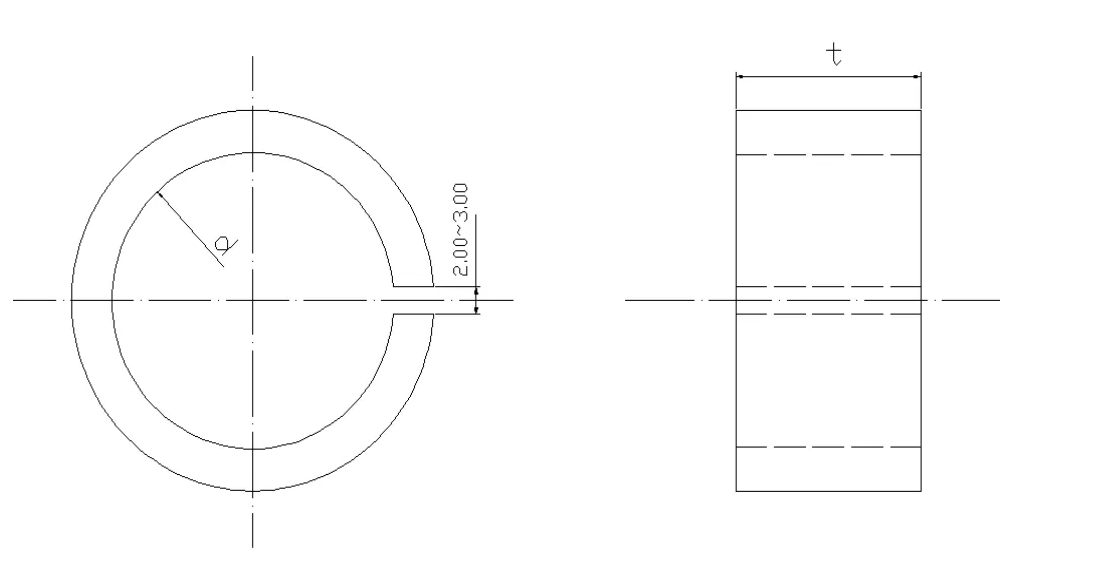 石墨零件端面 石墨零件端面