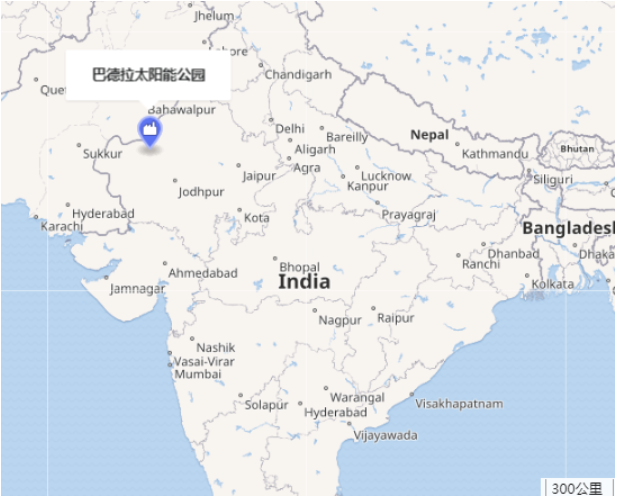 巴德拉(Bhadla)太陽能發(fā)電站 巴德拉(Bhadla)太陽能發(fā)電站