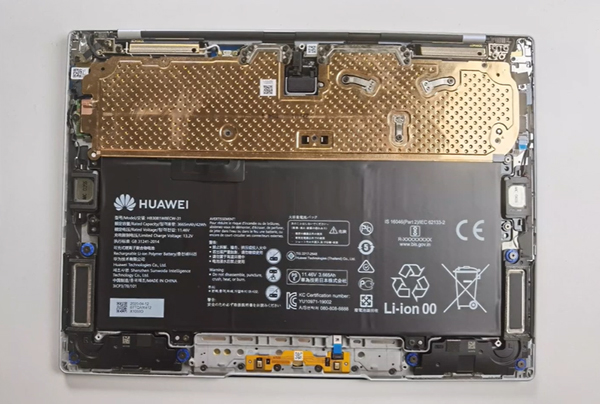 華為MateBook X 均熱板(VC)散熱模組 華為MateBook X 均熱板(VC)散熱模組